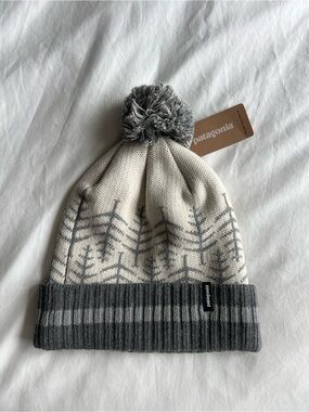 Patagonia Powder Town Beanie - Birch White